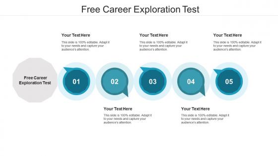 Free career exploration test ppt powerpoint presentation portfolio information cpb