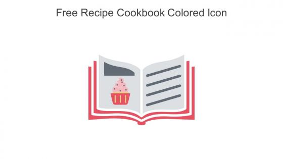 Free Recipe Cookbook Colored Icon In Powerpoint Pptx Png And Editable Eps Format