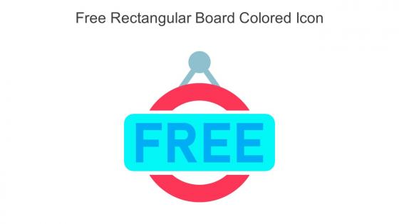 Free Rectangular Board Colored Icon In Powerpoint Pptx Png And Editable Eps Format