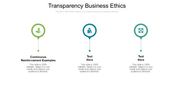 Free Transparency Business Ethics Powerpoint Template