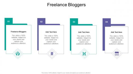 Freelance Bloggers In Powerpoint And Google Slides Cpb