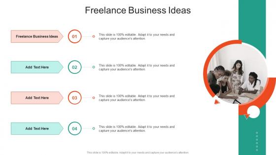 Freelance Business Ideas In Powerpoint And Google Slides Cpb