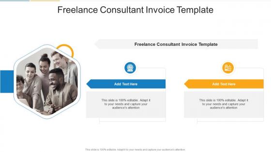 Freelance Consultant Invoice Template In Powerpoint And Google Slides Cpb