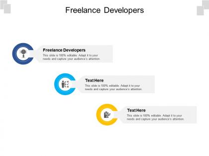 Freelance developers ppt powerpoint presentation layouts topics cpb