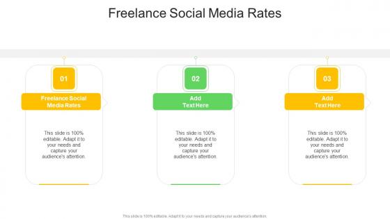 Freelance Social Media Rates In Powerpoint And Google Slides Cpb