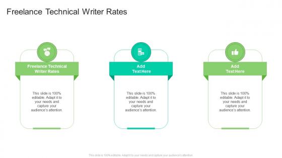 Freelance Technical Writer Rates In Powerpoint And Google Slides Cpb