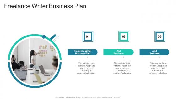 Freelance Writer Business Plan In Powerpoint And Google Slides Cpb