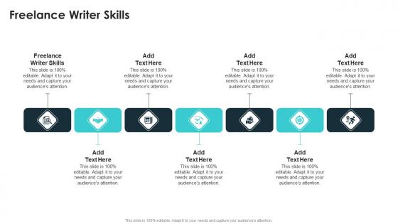 Freelance Writer Skills In Powerpoint And Google Slides Cpb