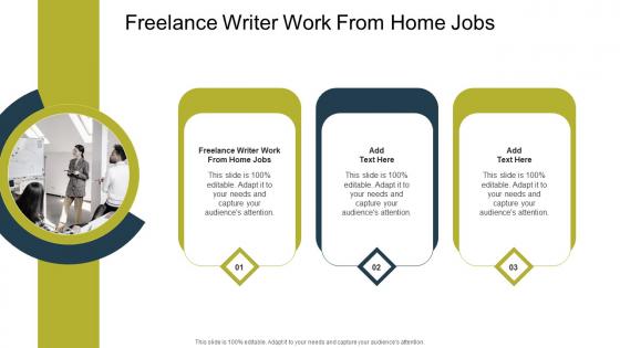 Freelance Writer Work From Home Jobs In Powerpoint And Google Slides Cpb