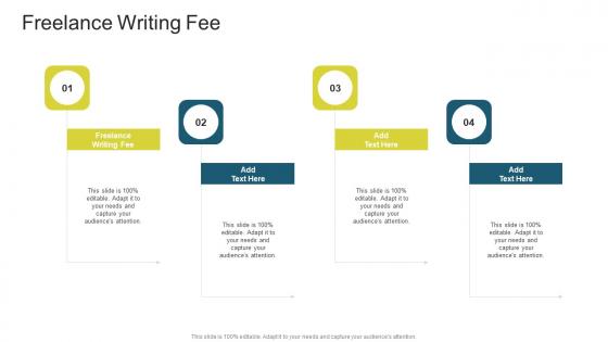 Freelance Writing Fee In Powerpoint And Google Slides Cpb
