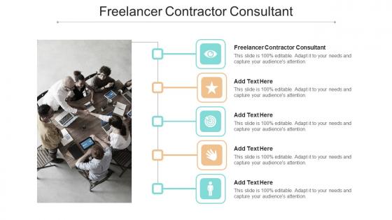 Freelancer Contractor Consultant In Powerpoint And Google Slides Cpb