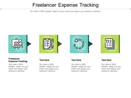Freelancer expense tracking ppt powerpoint presentation inspiration infographic cpb