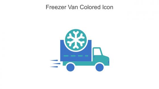 Freezer Van Colored Icon In Powerpoint Pptx Png And Editable Eps Format