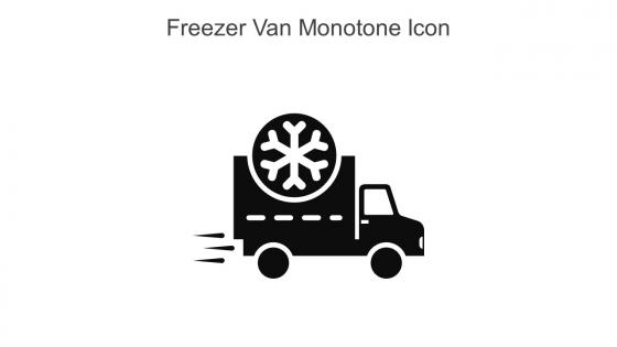 Freezer Van Monotone Icon In Powerpoint Pptx Png And Editable Eps Format