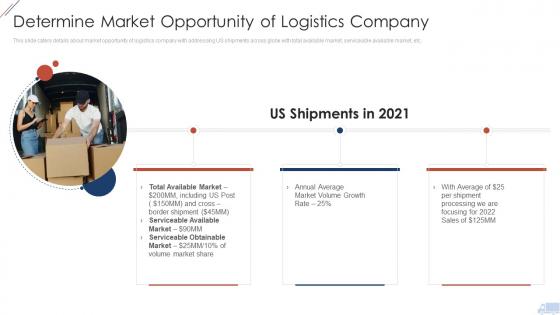 Freight Forwarder Determine Market Opportunity Of Logistics Company