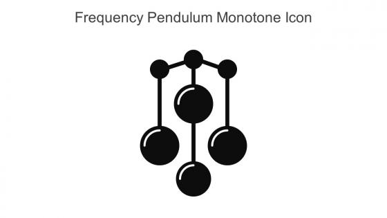 Frequency Pendulum Monotone Icon In Powerpoint Pptx Png And Editable Eps Format