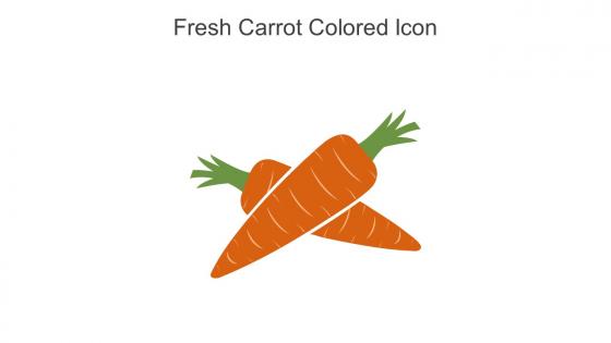 Fresh Carrot Colored Icon In Powerpoint Pptx Png And Editable Eps Format