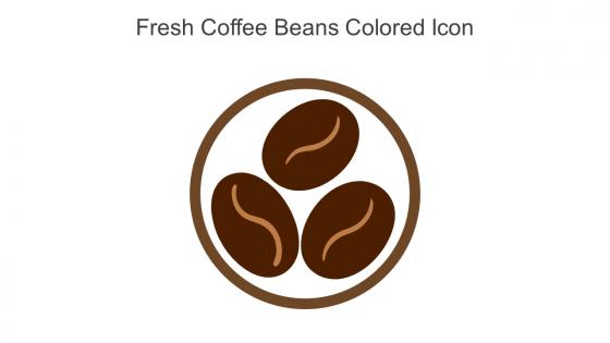 Fresh Coffee Beans Colored Icon In Powerpoint Pptx Png And Editable Eps Format