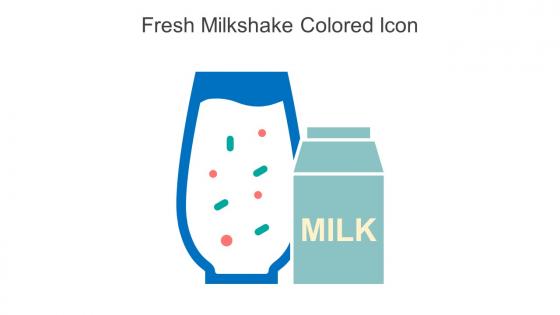 Fresh Milkshake Colored Icon In Powerpoint Pptx Png And Editable Eps Format