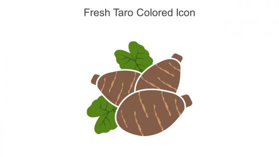 Fresh Taro Colored Icon In Powerpoint Pptx Png And Editable Eps Format