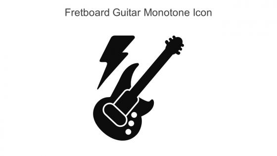 Fretboard Guitar Monotone Icon In Powerpoint Pptx Png And Editable Eps Format
