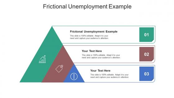 Frictional unemployment example ppt powerpoint presentation icon show cpb