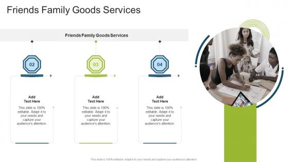 Friends Family Goods Services In Powerpoint And Google Slides Cpb