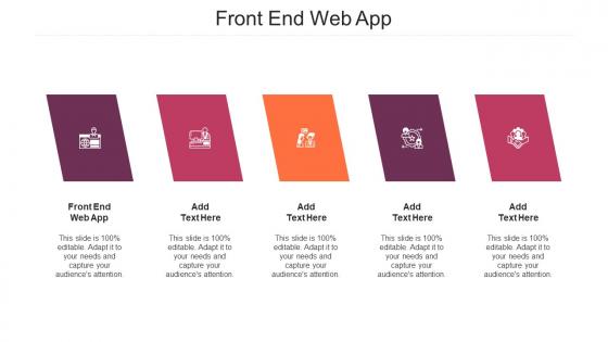 Front End Web App Ppt Powerpoint Presentation Styles Graphics Template Cpb