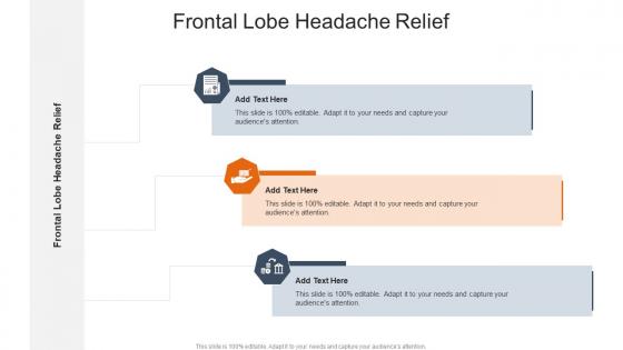 Frontal Lobe Headache Relief In Powerpoint And Google Slides Cpb
