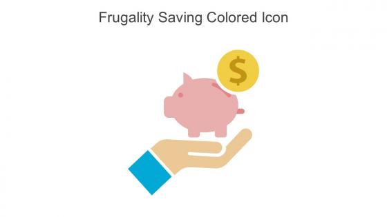 Frugality Saving Colored Icon In Powerpoint Pptx Png And Editable Eps Format