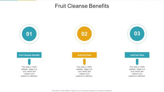 Fruit Cleanse Benefits In Powerpoint And Google Slides Cpb