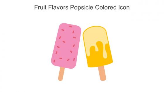 Fruit Flavors Popsicle Colored Icon In Powerpoint Pptx Png And Editable Eps Format