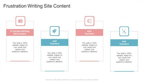 Frustration Writing Site Content In Powerpoint And Google Slides Cpb