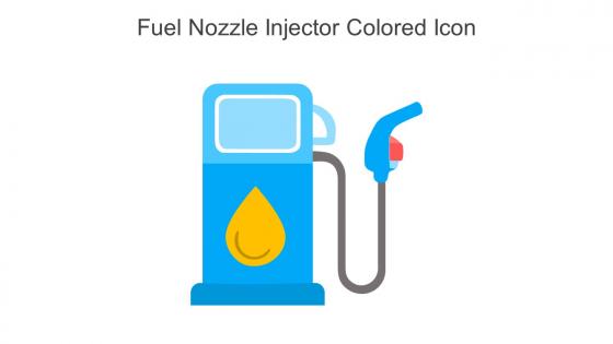 Fuel Nozzle Injector Colored Icon In Powerpoint Pptx Png And Editable Eps Format