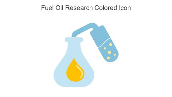 Fuel Oil Research Colored Icon In Powerpoint Pptx Png And Editable Eps Format