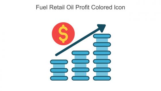 Fuel Retail Oil Profit Colored Icon In Powerpoint Pptx Png And Editable Eps Format