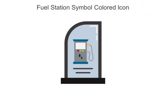 Fuel Station Symbol Colored Icon In Powerpoint Pptx Png And Editable Eps Format