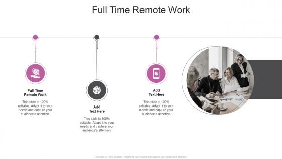 Full Time Remote Work In Powerpoint And Google Slides Cpb