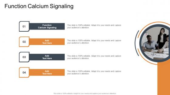 Function Calcium Signaling In Powerpoint And Google Slides Cpb