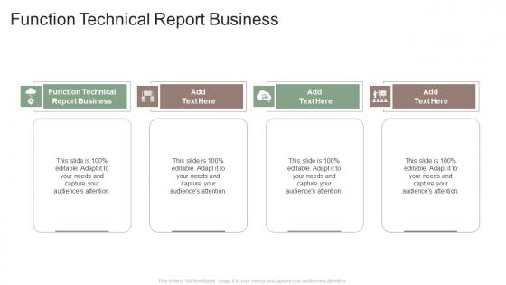 Function Technical Report Business In Powerpoint And Google Slides Cpb