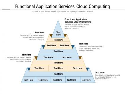 Functional application services cloud computing ppt powerpoint presentation styles graphics download cpb