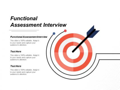 Functional assessment interview ppt powerpoint presentation gallery templates cpb