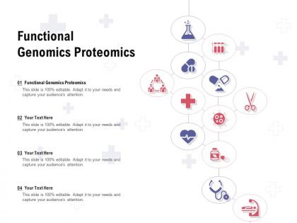 Functional genomics proteomics ppt powerpoint presentation example