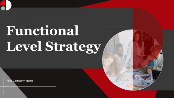 Functional Level Strategy Powerpoint Presentation Slides Strategy CD