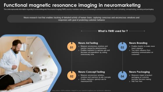 Functional Magnetic Resonance Imaging In Introduction For Neuromarketing To Study MKT SS V