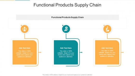 Functional Products Supply Chain In Powerpoint And Google Slides Cpb