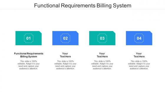 Functional Requirements Billing System Ppt Powerpoint Presentation Professional Icon Cpb