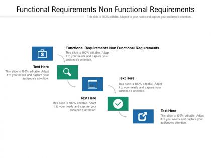 Functional requirements non functional requirements ppt powerpoint presentation cpb