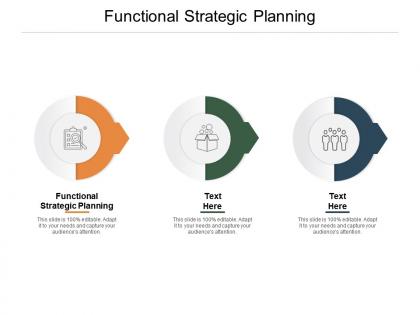 Functional strategic planning ppt powerpoint presentation show layout cpb