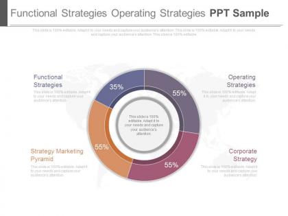 Functional strategies operating strategies ppt sample
